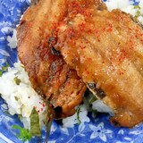 鰯の蒲焼き丼〜シソご飯〜